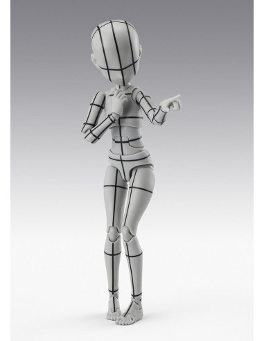 Body - chan - ken sugimori - editión - wireframe - (gray color ver.)