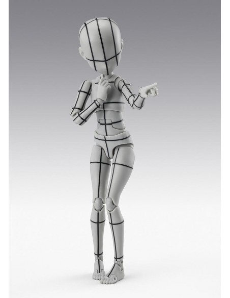 Body - chan - ken sugimori - editión - wireframe - (gray color ver.)