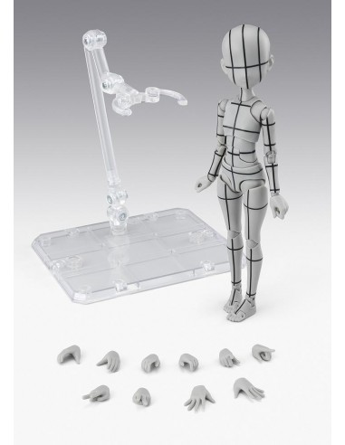 Body - chan - ken sugimori - editión - wireframe - (gray color ver.)