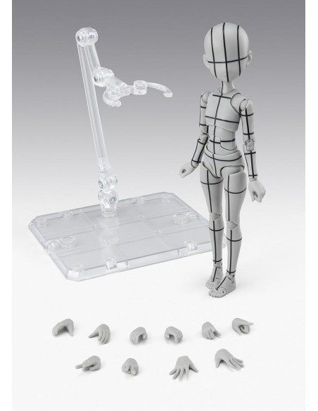 Body - chan - ken sugimori - editión - wireframe - (gray color ver.)