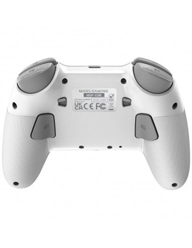Gamepad mars gaming mgpv3w inalambrico blanco