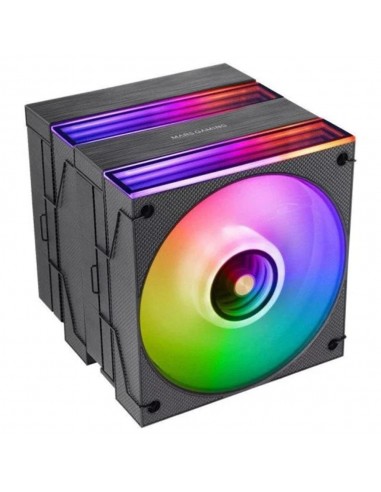 Ventilador cpu mars gaming mcpux26 argb 2x 120mm negro