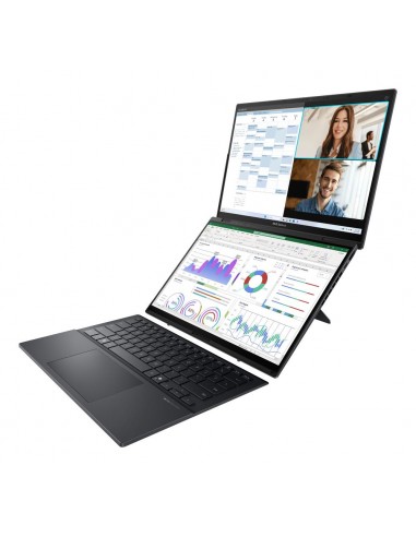 Portatil asus zenbook duo ux8406ca - ql336w u7 - 255h - 32gb - ssd 1tb - 14 pulgadas fhd+ - w11h