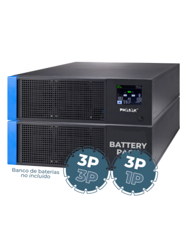 Sai ups phasak 10000va rack titan online doble conversion ph 9380 10kva