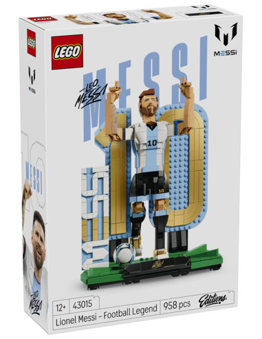 Lego leyenda del fútbol lionel messi