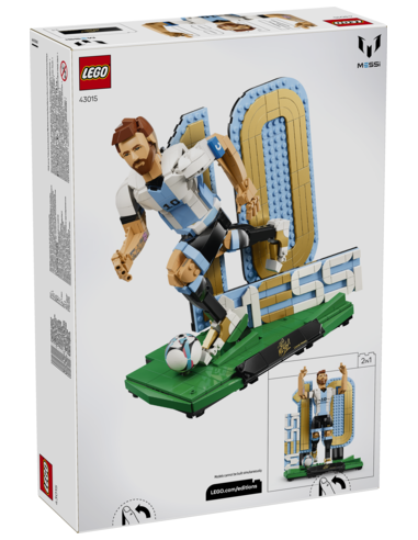 Lego leyenda del fútbol lionel messi