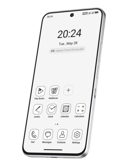 Telefono movil smartphone tcl 60 ultra nxtpaper 5g - 12gb - 512gb - 7.2 pulgadas - blanco