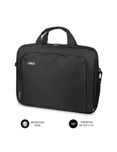 Maletin subblim oxford para portatil 13.3 pulgadas - 14 pulgadas negro