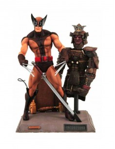 Figura brown wolverine marvel select 18 cm